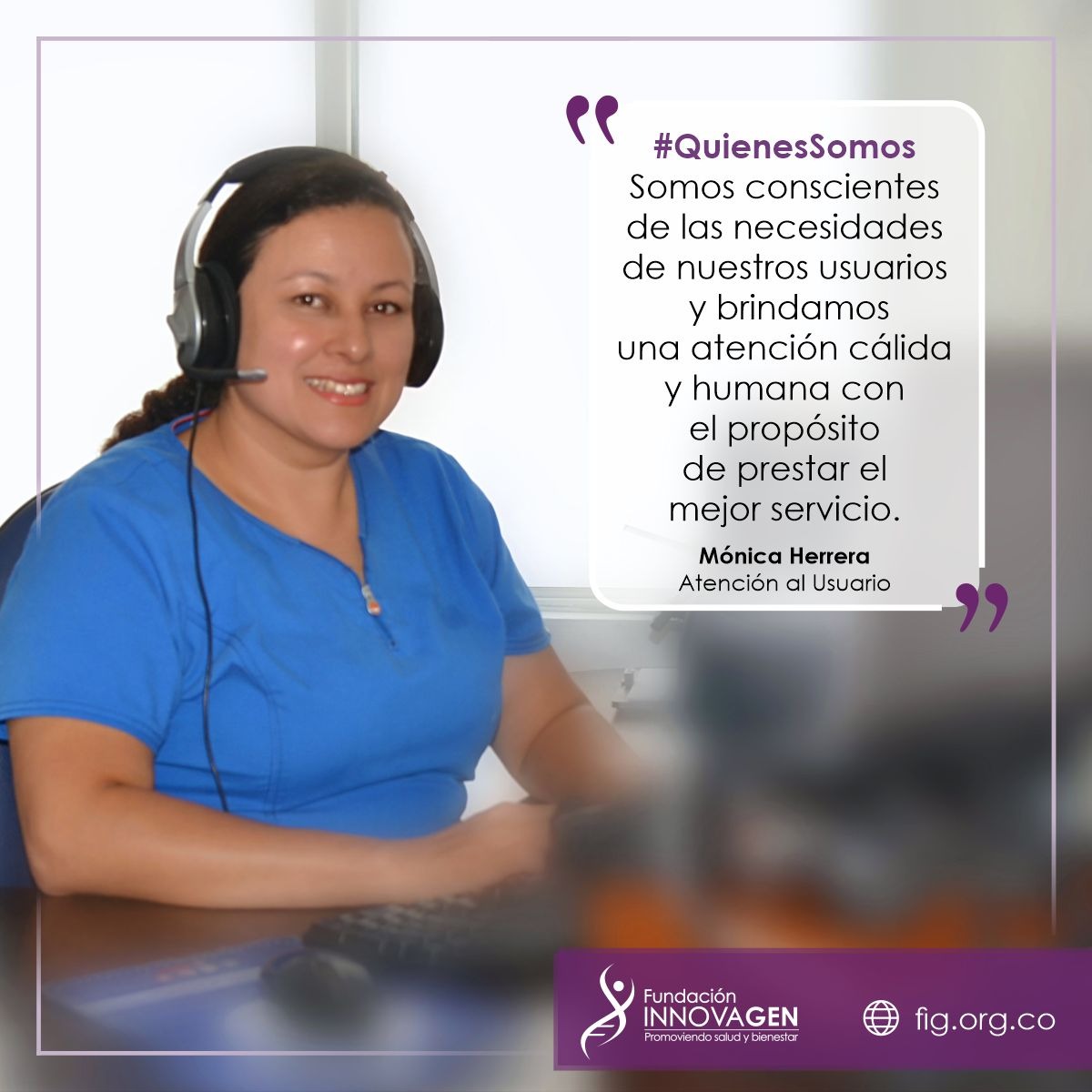InnovaGen's tweet image. #QuienesSomos | Estamos convencidos de lo que hacemos: brindar una atención humanizada y de calidad. ¡Estamos Contigo!
