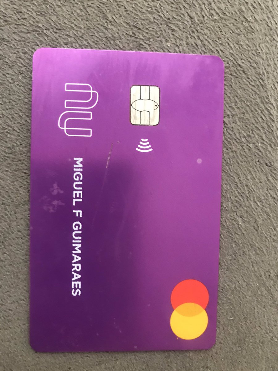 ruggeripasculli's tweet photo. Cartão encontrado ontem na savassi
#canavalizabh #belohorizonte #bartucada #baianeiros @nubank https://t.co/b4Nh01sp31