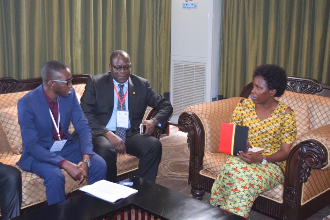 JudithNabakoob1's tweet photo. Presiding over the official launch of @AirQoProject by @MakerereU.  Airqo is a Google funded air quality research initiative aimed at improving urban air quality by developing low-cost sensing technology to measure air quality in our environment. https://t.co/UT8bfJxNKt