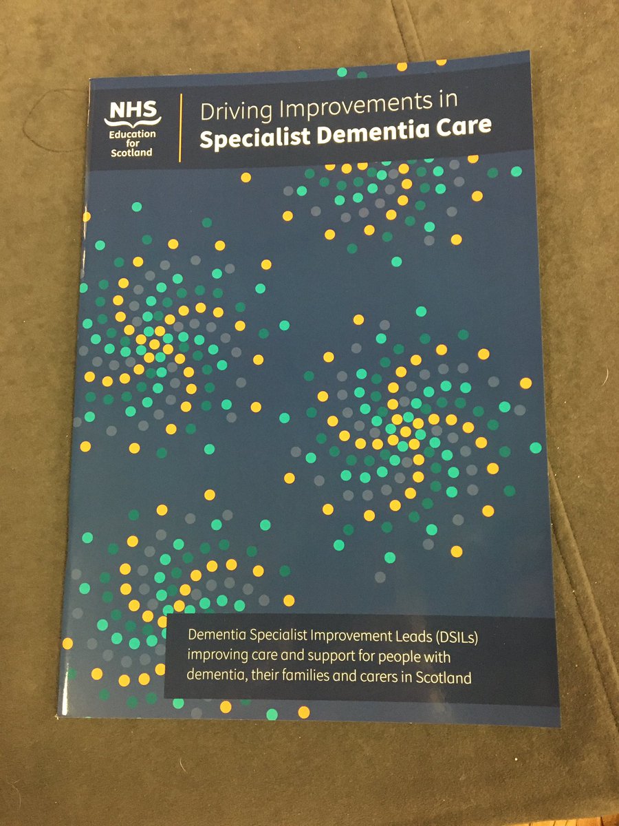 WorkforceMatte1's tweet photo. Such a great event today celebrating the work of the Dementia Specialist Improvement Leads (DSILs) with insightful sessions and learning and the launch of the report #celebratingDSILs #independentcare @scottishcare @TransformNurse @NHS_Education https://t.co/VUy1VxoWN7