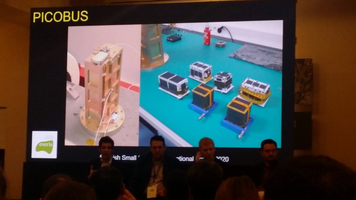 nanosatlabupc's tweet photo. Today @FossaSys is talking in the @SSSIForum about #PocketQube and the integration of the #PicoBus mission in our facilities at @nanosatlab using the @LibreSpace_Fnd PicoBus deployer.
https://t.co/n6ywcJFEdK
#picosatellites #SSSIF2020 #Malaga #NanoSatLab https://t.co/TK05zzSsS1