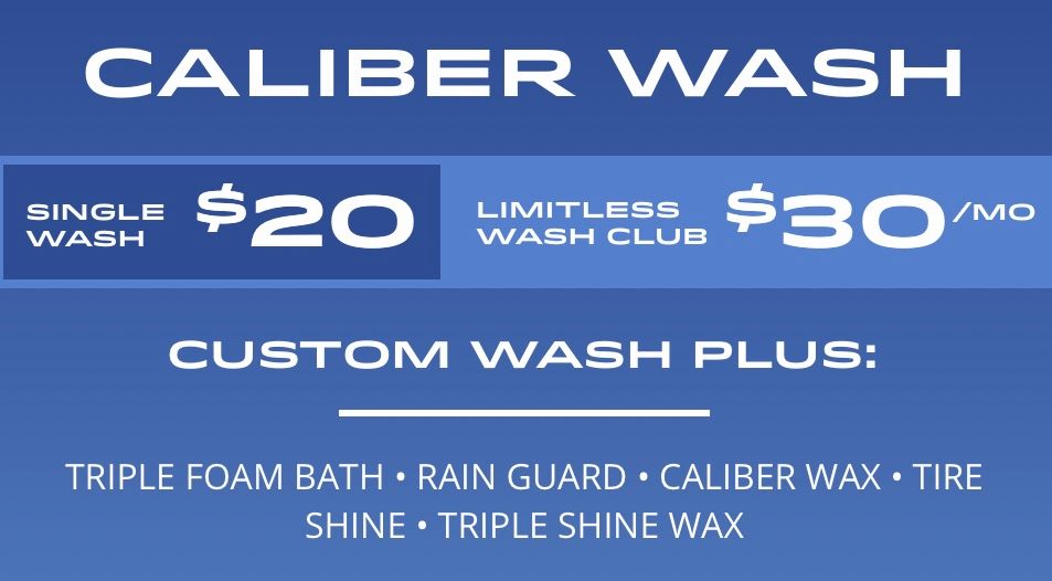 CaliberCarWash's tweet photo. Our $1 a day menu!
#carwash #ocala #hampsteadnc https://t.co/BEWTXDg9d1