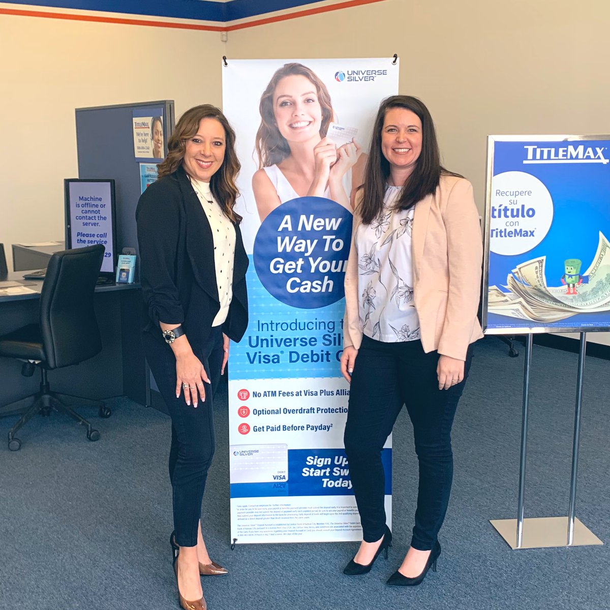 So nice to finally meet Shelly! I have the privelge to partner with her from Georgia, but meeting her person and discussing our recruiting needs was next level amazing! #TMXCareerLove <a href="/tim_pears/">Tim Pearson</a> <a href="/guardado84/">ismael  guardado</a> @Jahz_D105