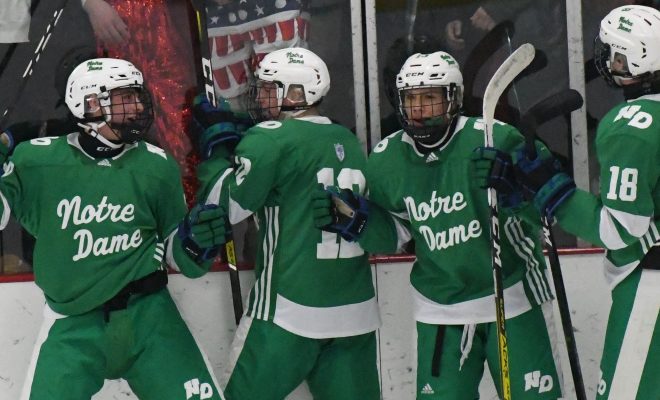 Read comments from both head coaches and Notre Dame's Sawyer Scholl on the Tritons' hockey victory over Bay Port last night in the sectional semifinals. 
gopresstimes.com/2020/02/25/sch…