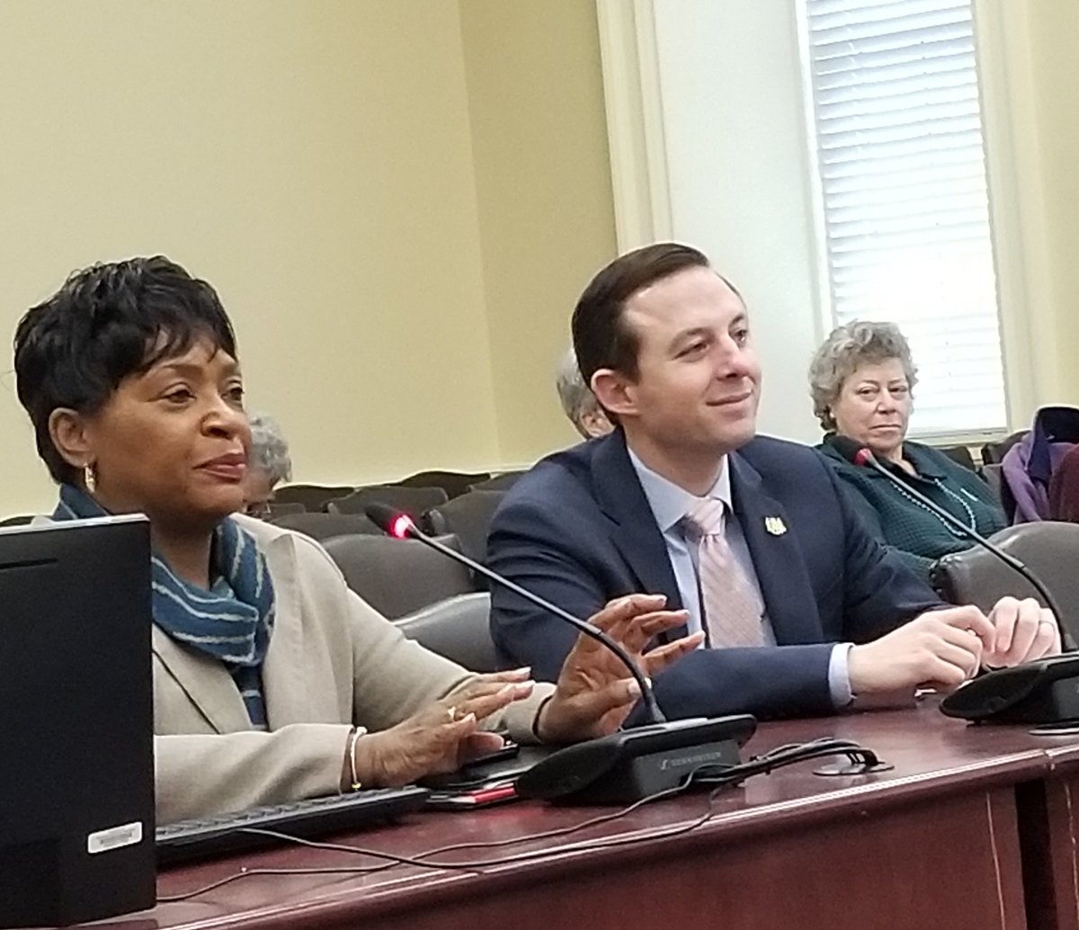 LCharkoudian's tweet image. Women's Caucus this am joined by @SpeakerAJones &amp;amp; President @SenBillFerg. Speaker Jones reminded us that MD was the first GA in US to establish a Women's Caucus in 1972. 100 years after women fought for &amp;amp; won the vote, still a lot of work to be done. #RelentlessForwardProgress