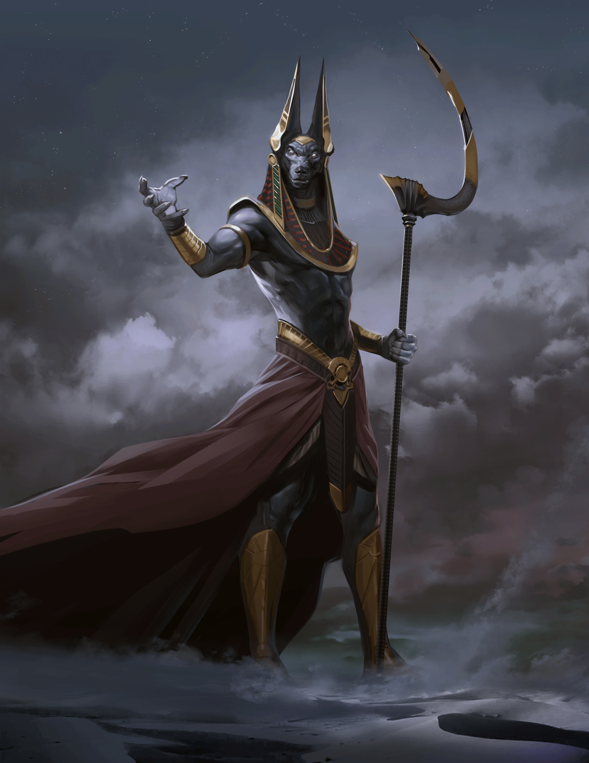 Anubis And Horus