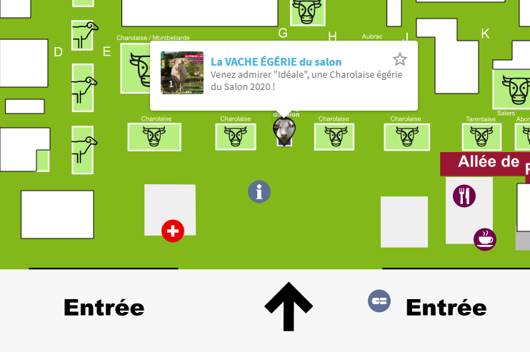 planinteractif's tweet photo. L'organisation du salon a mis en place un plan interactif pour vous aider à trouver + facilement ce que vous cherchez  !  
https://t.co/RwRHUU6Loh

@Salondelagri 
#sia2020 #salonagriculture #porteversailles #planinteractif #ideale https://t.co/4QxTD1KZv8