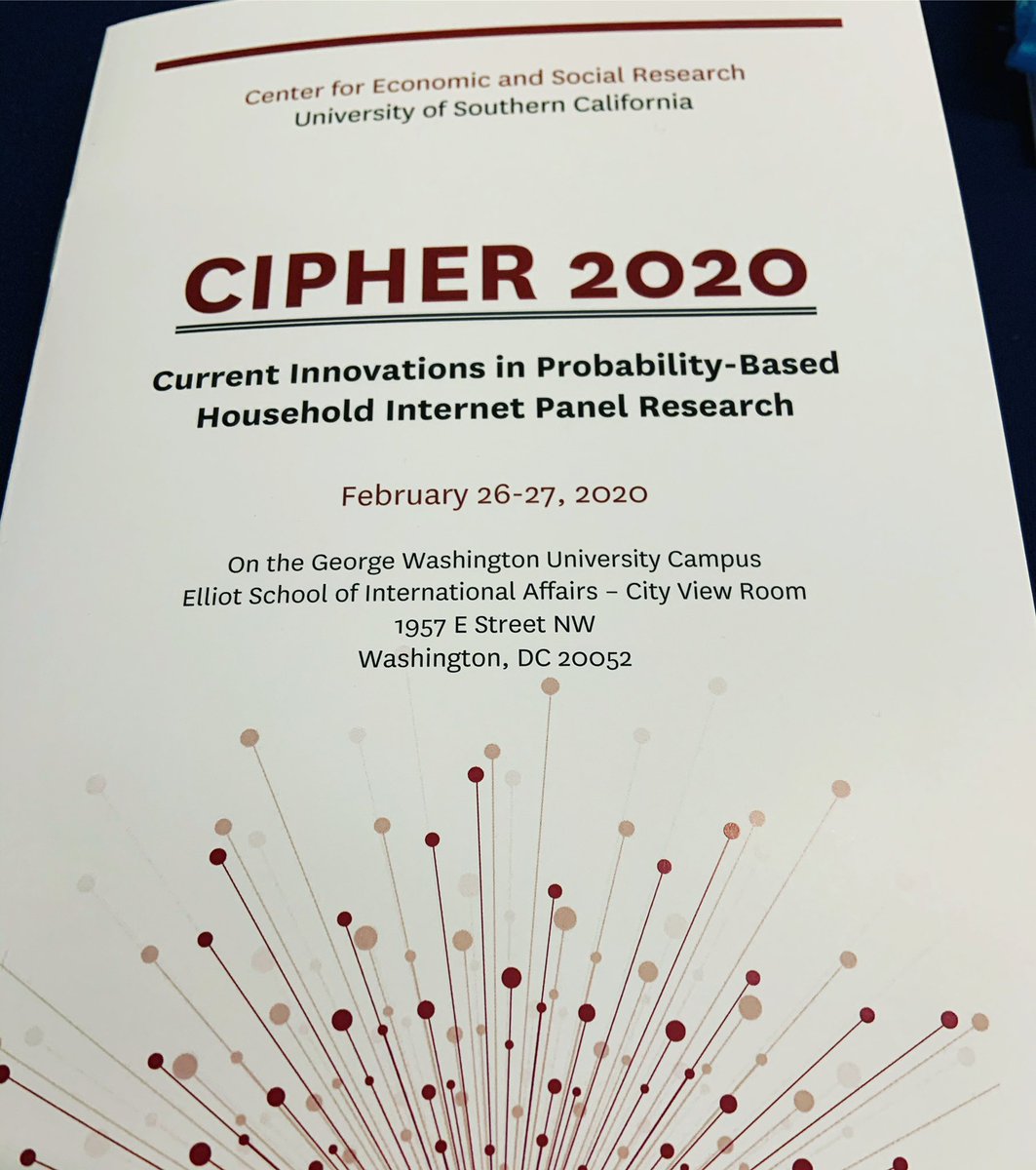 gema_zamarro's tweet photo. Excited to get this day of interesting presentations started. @UAS_CESR @CESRUSC #CIPHER2020 https://t.co/RN99KpcgaC