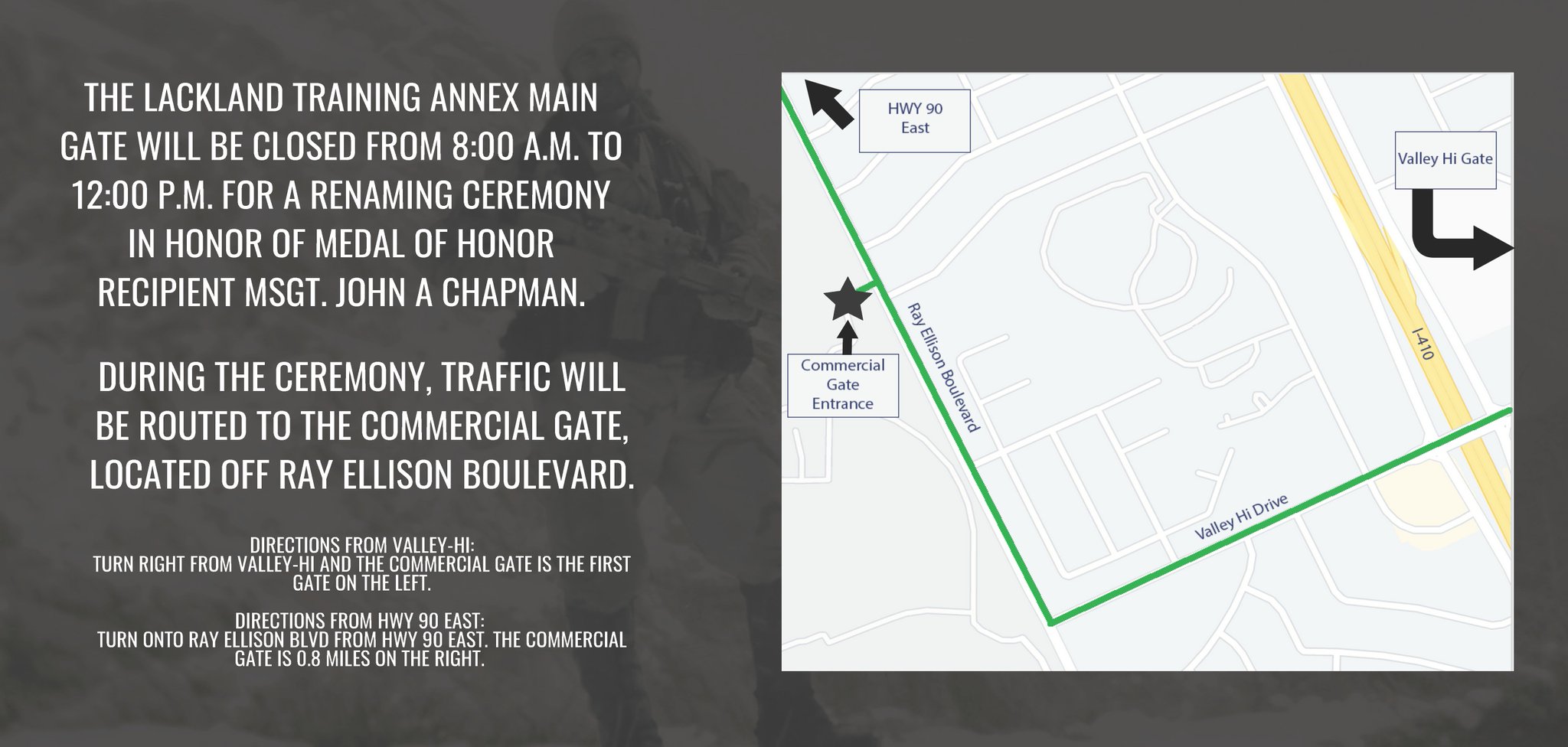valley hi gate lackland afb