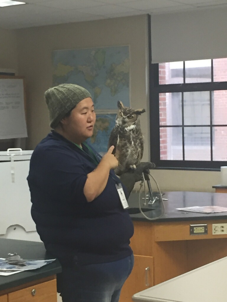 OSSININGscience's tweet photo. @Teatown_ brought Hudson Valley Wildlife program to OHS. #ecology @OHSPrincipal3 @OssiningSchools #opride @WWF @BronxZoo https://t.co/N4BTABeyDz