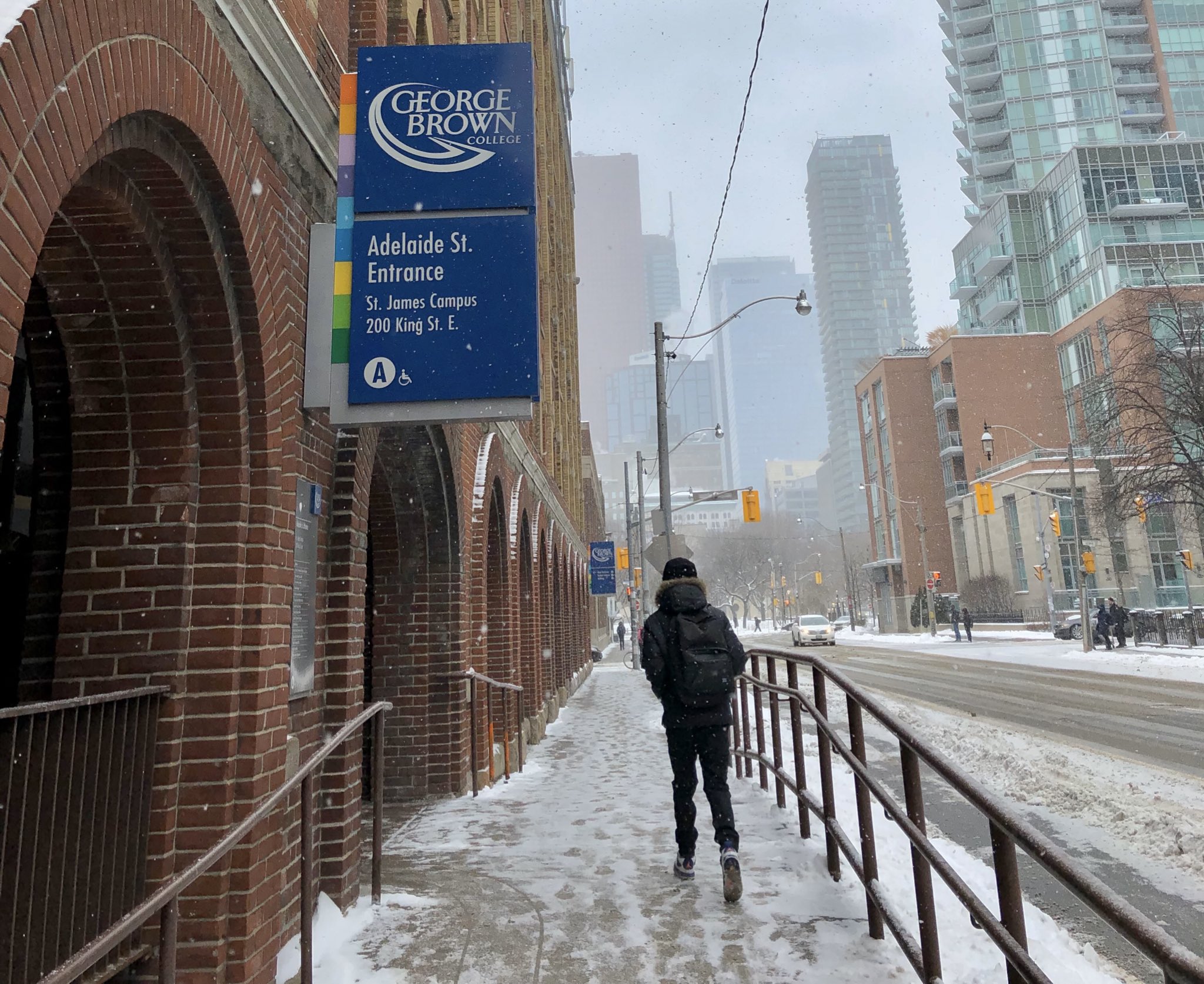 George Brown St James Campus Address George Brown College På Twitter: "Lots Of Snow Expected In The Gta Today.  We're Monitoring Conditions And Encourage You To Plan Extra Time For Your  Commute Https://T.co/Kpws9Kyae9 Https://T.co/Bsjwn3Oqhf" / Twitter