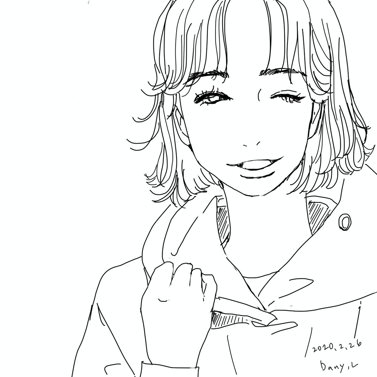 今週の課題 笑顔
いろんな種類があるなぁ。
#illustration 