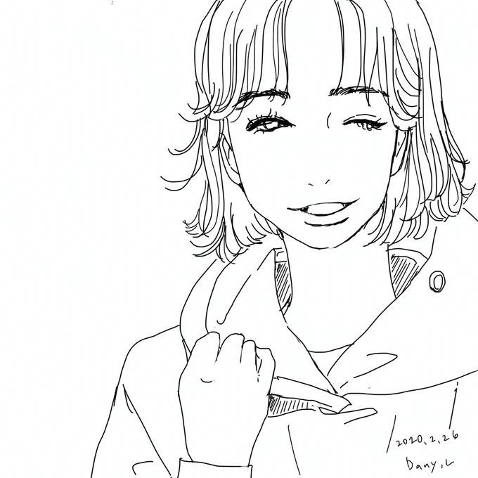 今週の課題 笑顔
いろんな種類があるなぁ。
#illustration 