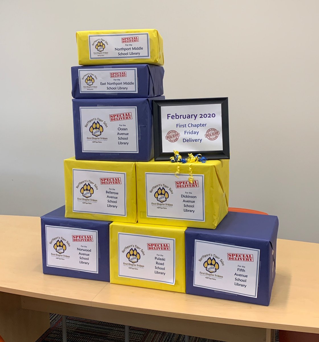 The second edition of the Northport’s First Chapter Fridays is coming on Feb. 28. We can’t wait for you to see these amazing books! #NPTigerTales <a href="/PrinHarrison/">Principal Harrison</a> <a href="/pulaski_road/">Pulaski Road School</a> <a href="/NPTigers/">Northport MS</a> <a href="/25Norwood/">NAS</a> @PrincBeekman <a href="/ENMSTIGERS/">East Northport MS</a> <a href="/OceanLarkin/">Principal Larkin</a> <a href="/LWelchStorch8/">Laurie Welch Storch</a>