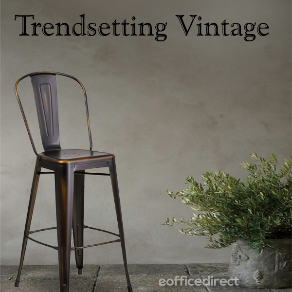 eofficedirect's tweet photo. Trendsetting Vintage: This high back Bistro style counter #stool will give your dining room, bar or outdoor patio a cool, retro-vintage feel with its distressed copper metal finish. Rubber floor glides protect your floor. Shop https://t.co/7PwvT5mwK8 #decor #retro @FlashFurniture https://t.co/lu4462AChz