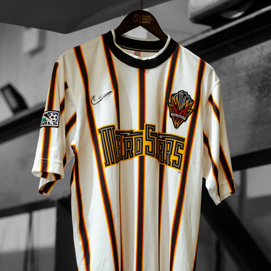 Classic Football Shirts on Twitter "NY/NJ Metrostars 1998 away by Nike