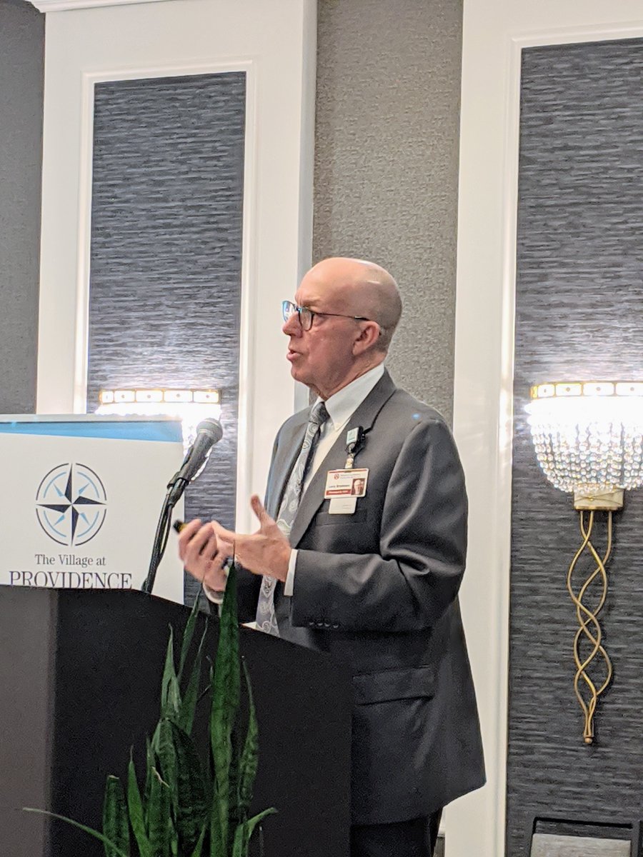 It was great to see the enthusiasm as I spoke to 150 of The Village at Providence Point's Priority Club members earlier this week, sharing <a href="/NLCSNews/">National Lutheran</a>' vision to make this continuing care retirement community in #Annapolis a reality.