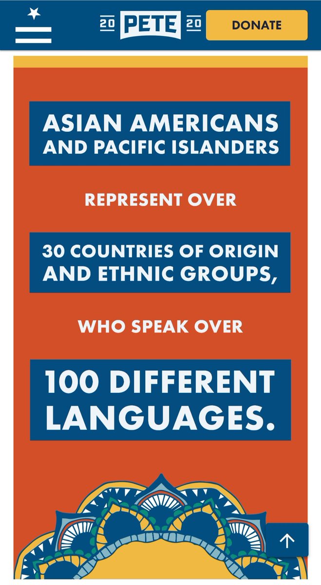 Asians4Pete's tweet photo. #TeamPete #AAPIforPete @Desis4Pete @AAPIforPete @pinoys4Pete
👇🏿👇🏾👇🏽👇🏼👇🏻👇 https://t.co/2Sh9XrLGIJ
