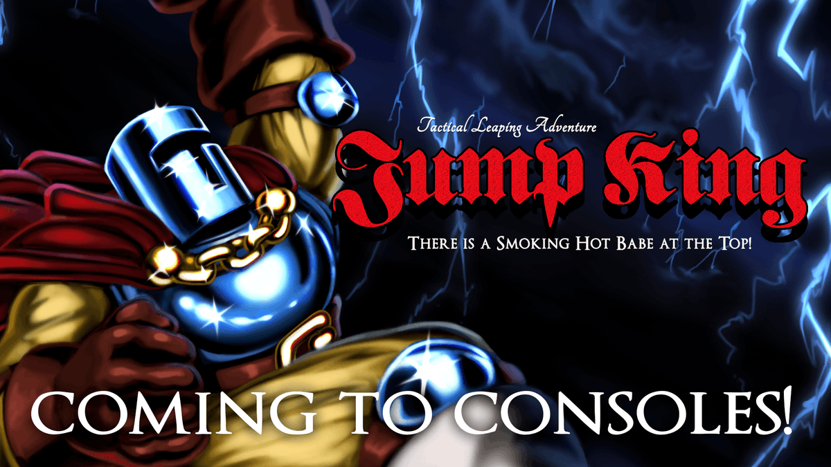 Nexile Jump King Is Coming To Consoles Nexile Is Happy To Say We Have Partnered With Ukiyopublishing Who Will Port And Release Jump King For Nintendo Switch Xbox One And