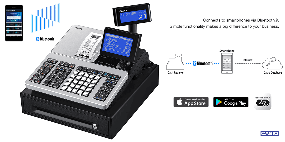 CasioEPOSUK's tweet photo. From restaurants and bars to coffee shops, a till system needs to be ready for anything. 

Look no further than the Casio ECR+.

https://t.co/W7p6ANadkF https://t.co/Ml2pTjDT2r