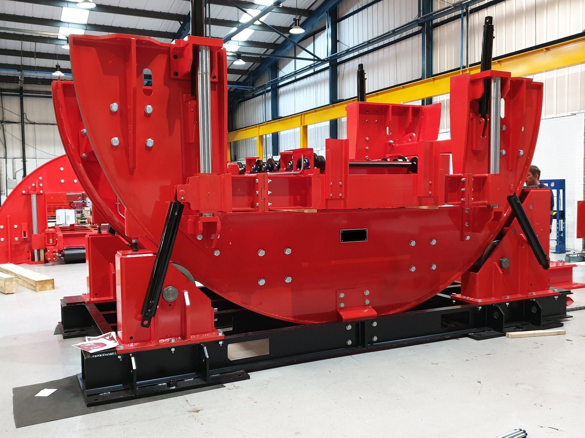Multifab_Ltd's tweet photo. Size 8 Rollover completed for the Foundry Industry. Over 6m in diameter and weighing 22 tonnes. https://t.co/ZwOXJvuIp5