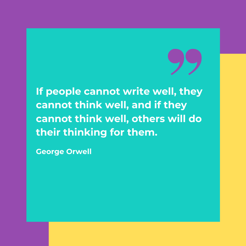EssayJack's tweet photo. Is someone else doing your thinking for you?👀

#WednesdayWisdom #writewell #writebetter #essaytips #essaywriting #academicwriting #ForStudentsByProfessors #edtech #iamwriting https://t.co/Jh5DJAFIEN