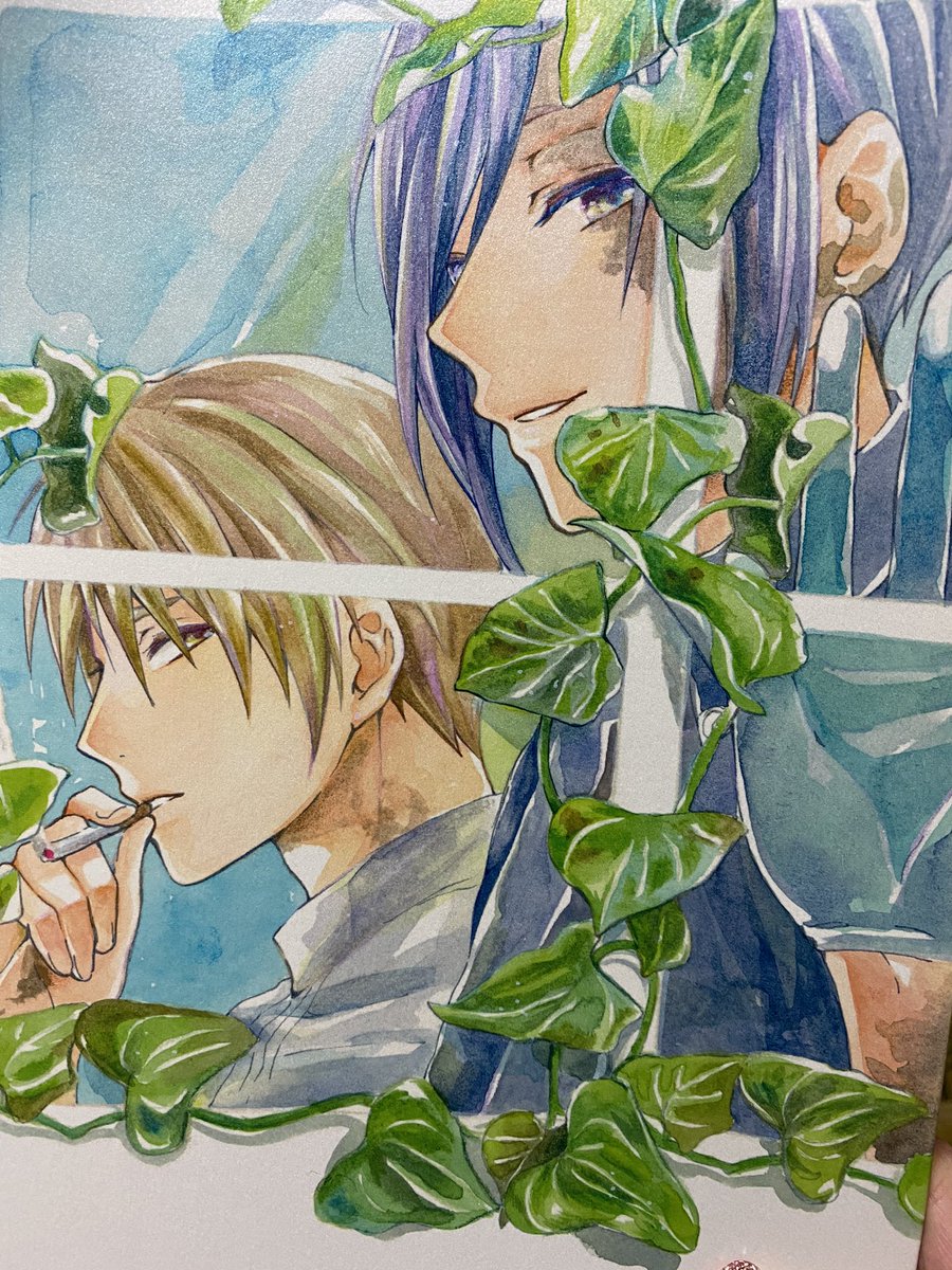 のうり 金沢印刷 ずっとお世話になってます めっちゃアナログ原稿が得意な印刷所なんだけど細い線も綺麗に印刷 してくれる これはフルアナログ原稿の本 推し同人印刷所を叫んでtlを元気にする