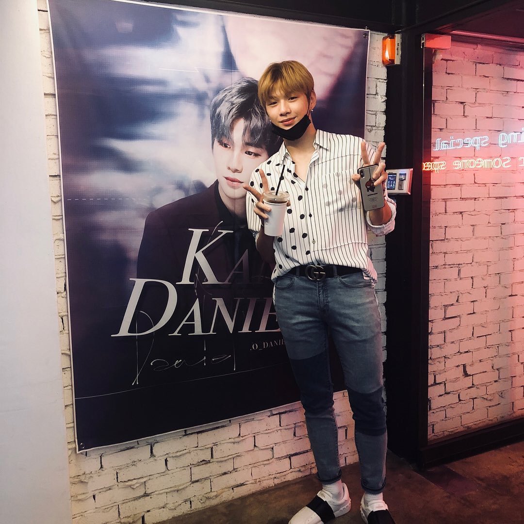 CIX Kim Yonghee as Kang Daniel, a thread↬