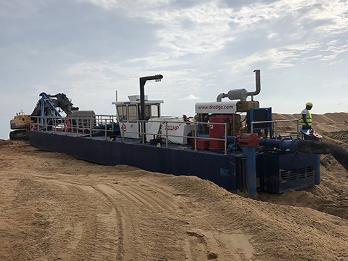 EllicottDredge's tweet photo. The #Benin Ministry of Living Environment and Sustainable Development awarded a contract to Logistics and Assistance S.A., a local #dredging contractor, to work on a dredging project that is designed to minimize the risks of future #floods in the country. https://t.co/wOLN23gi9k https://t.co/NqmwMoLVKg