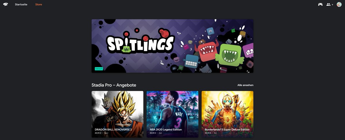 So, uh, right now we're featured on the #Stadia Store. 

Surreal.🤯