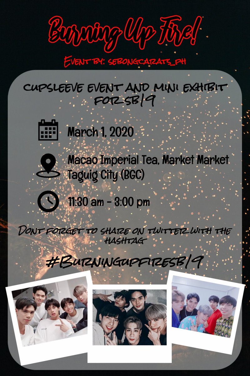 marie_wonhosh's tweet photo. ๐ฅ๐ฉ๐๐๐๐๐๐ ๐ผ๐ ๐ญ๐๐๐๐ฅ
Cupsleeve event and mini exhibit for SB19๐
Here's the details about the event๐pls read first the notes on the form before answering it, thank you๐#BurningUpFireSB19
Form: https://t.co/qmCSc2vJZz
#PUSHAwardsATIN
#SB19ATINHelp
VoteALAB OnMYX https://t.co/ttRtirg1Nj