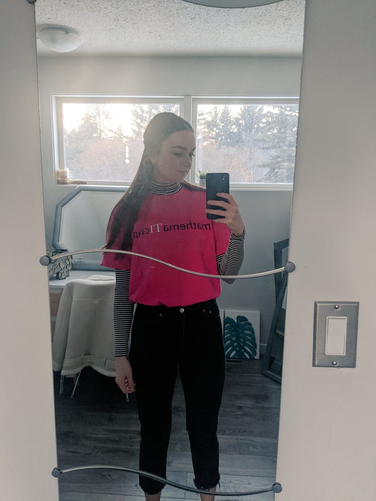 rmfallis's tweet photo. Annual #PinkShirtDay photo 🌸🌺💮 #Mathematician https://t.co/n3My8OqKBM