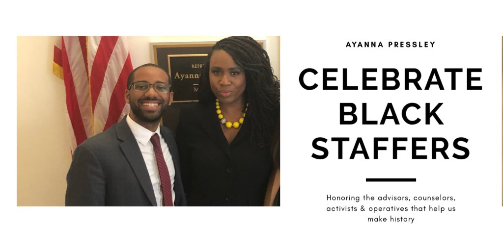 AyannaPressley's tweet image. This #BlackHistoryMonth I’m uplifting the critical history making role of staffers.

Dennis was born and raised in the MA 7th. He’s a great advocate for our district and he is part of my legislative team notably leading up our transit justice work in Washington.