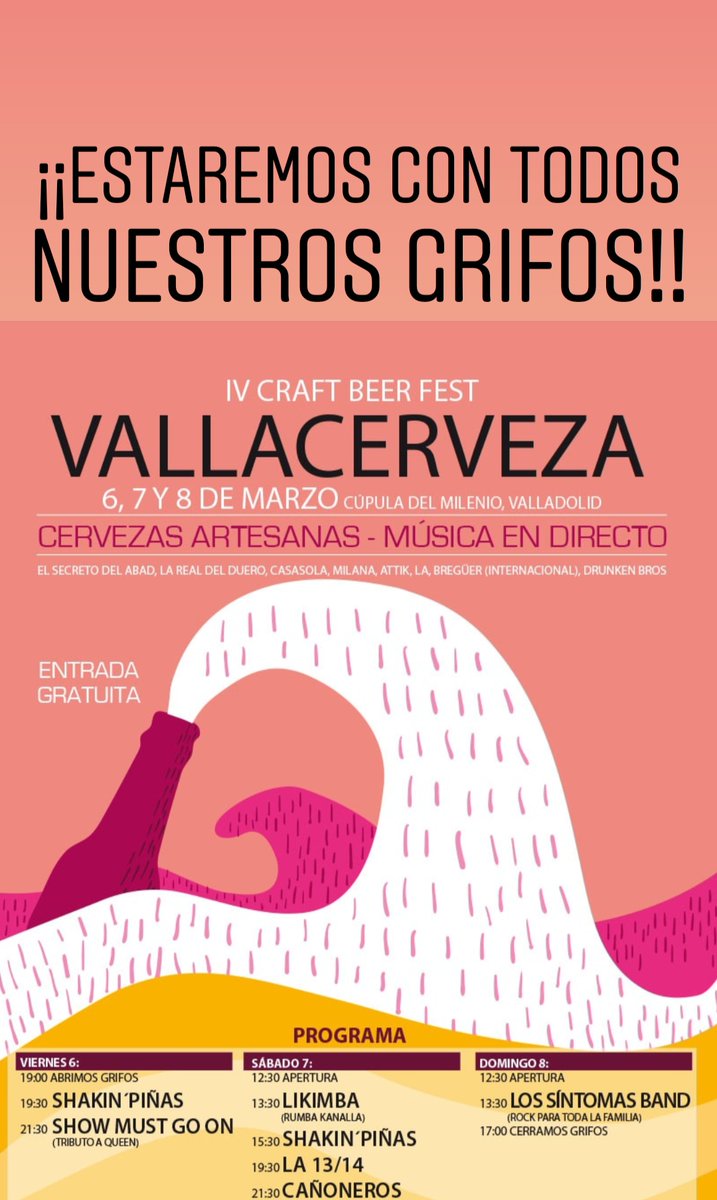 Os esperamos!!!, será un fin de semana espectacular!