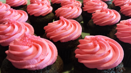 TakeFiveCafe's tweet photo. We are wearing our official Pink Shirt Day T-shirts today – @pinkshirtday. Are you? It’s not too late to support this great cause. Visit us + purchase a Pink Cupcake – proceeds to the #cknwkidsfund. https://t.co/o7vglPu43B