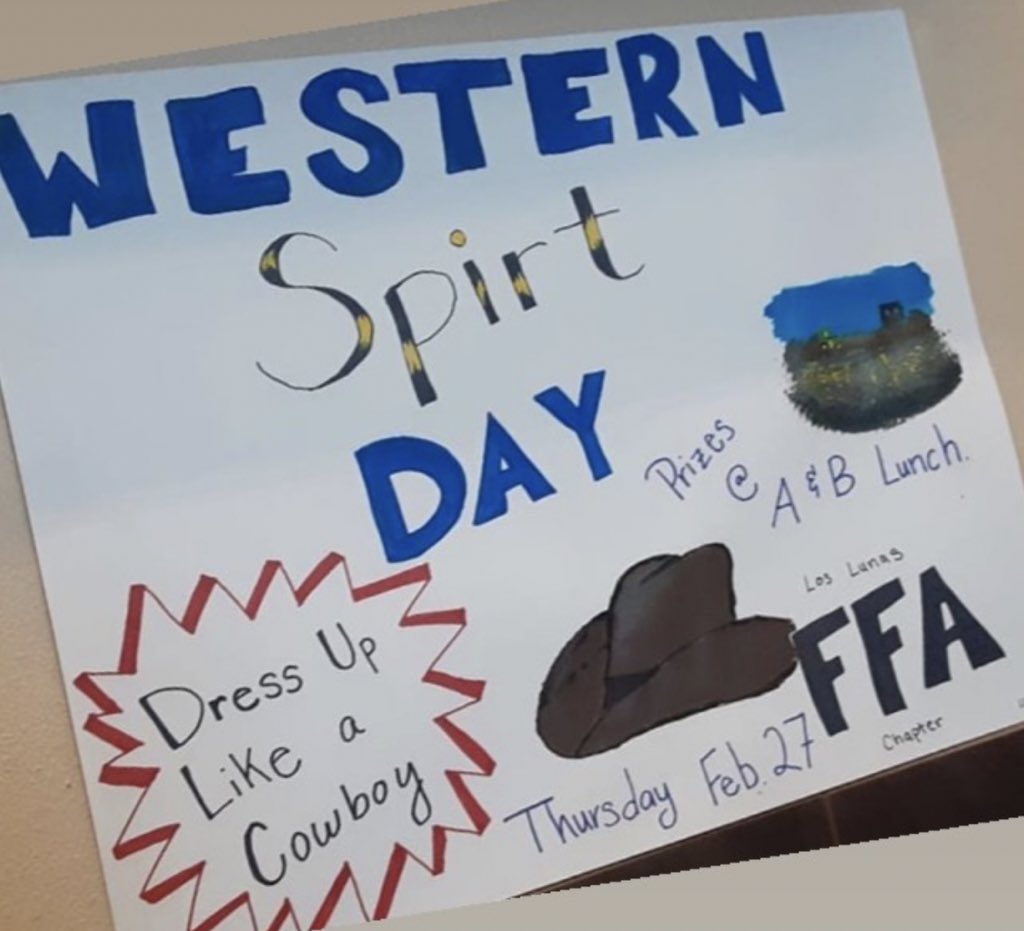 Support your FFA chapter and dress up 💙🧡💛