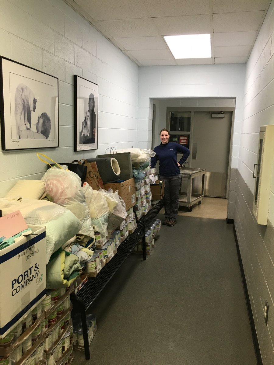 harthickman's tweet photo. Thank you to our employees for generously donating supplies for @WakeGOV Animal Center and @CMPD_ACC as part of our #ShareTheLove campaign!  #giveback https://t.co/8Vq5gdqOre