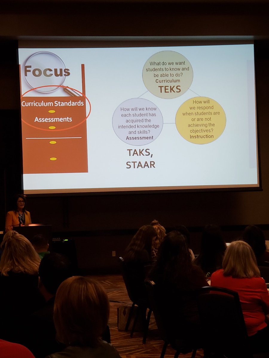 TEKS_RS_ELAR's tweet photo. Tricia Meek describing her journey with TEKS Resource System at our District Advisory Group meeting. Thank you for sharing how our #curriculum has made a difference. #DAG2020 @tnmeek https://t.co/Frx7bgjcO2