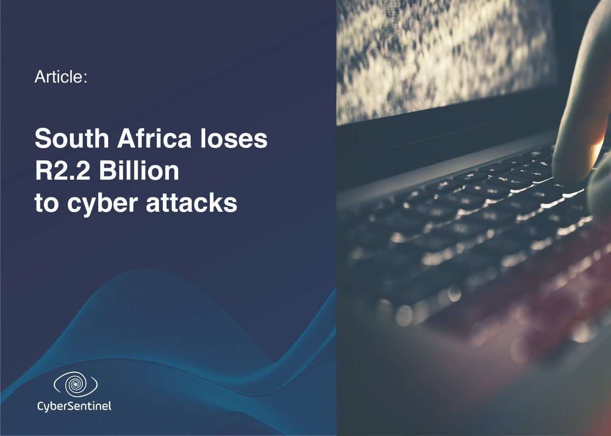 CyberSentinel_'s tweet photo. According to SABRIC, the South African Banking Risk Information Centre, #cyberattacks cost South Africa more than R2.2 billion a year and is on the rise: https://t.co/EfNUZhHXyu

#DigitalTransformation #CyberSecurity https://t.co/TqVvmqhrWU