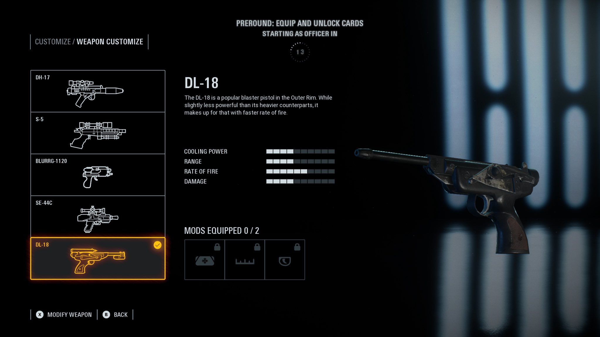 Luke Skywalker Anyone Notice With The Dl 18 The Weapon Model And The Picture Are Rather Different This Looks More The Mandalorian S Blaster Pistol Starwarsbattlefrontii T Co Rr3blvlx59 Twitter