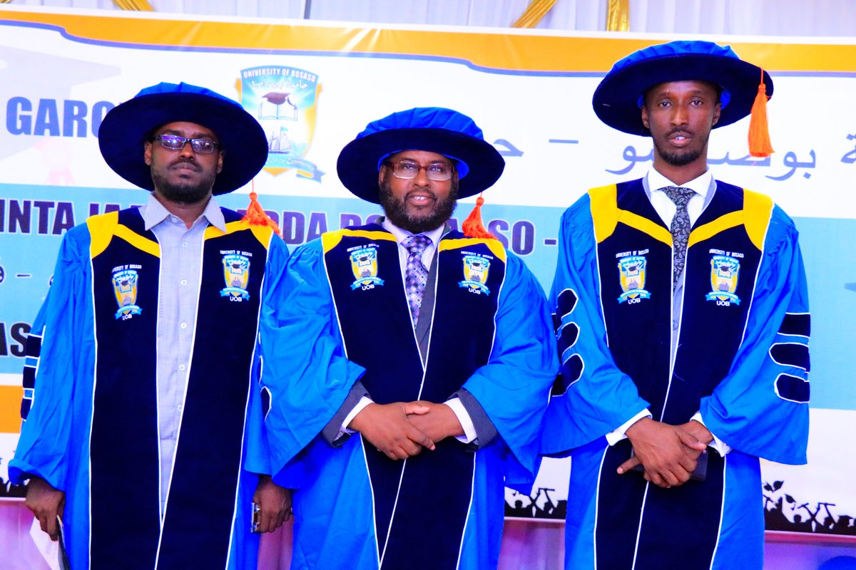 uobgc's tweet photo. Maamulaha guud ee jaamacadda Boosaaso, Wasiirka Waxbarashada Puntland, Guddoomiyaha jaamacadda Boosaaso Garoowe (Bidix-Midig). https://t.co/yEFJERJb6x