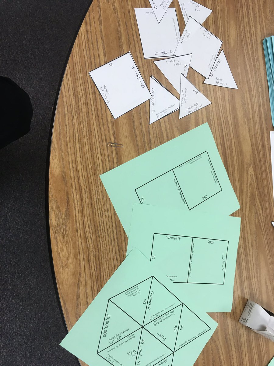 PlatteviewMath's tweet image. Creating review activities for Algebra I and Collegr Algebra. Using mmlsoft.com/index.php/prod… which has so many options for puzzles 🧩. Only drawback, not Mac 💻 compatible. ✂️ 📎