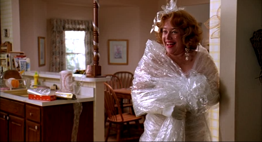 christianfunpod You guys are sooooo young ;-) The Saran Wrap thing was a "thing" that was made mainstream by Kathy Bates in Fried Green Tomatoes. christianfunpod You guys are sooooo young ;-) The Saran Wrap thing was a "thing" that was made mainstream by Kathy Bates in Fried Green Tomatoes.
