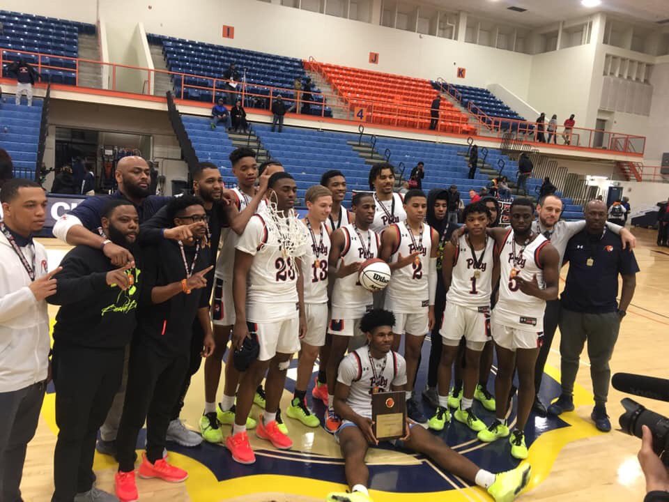 BPI_Counseling's tweet photo. Poly scholar atheletes made history this week! Congratulations to our JV Boys & Girls AND Varsity Boys & Girls basketball teams for winning the city championships! #sweepcomplete #polypride @BaltCitySchools https://t.co/uAUS00fJHD
