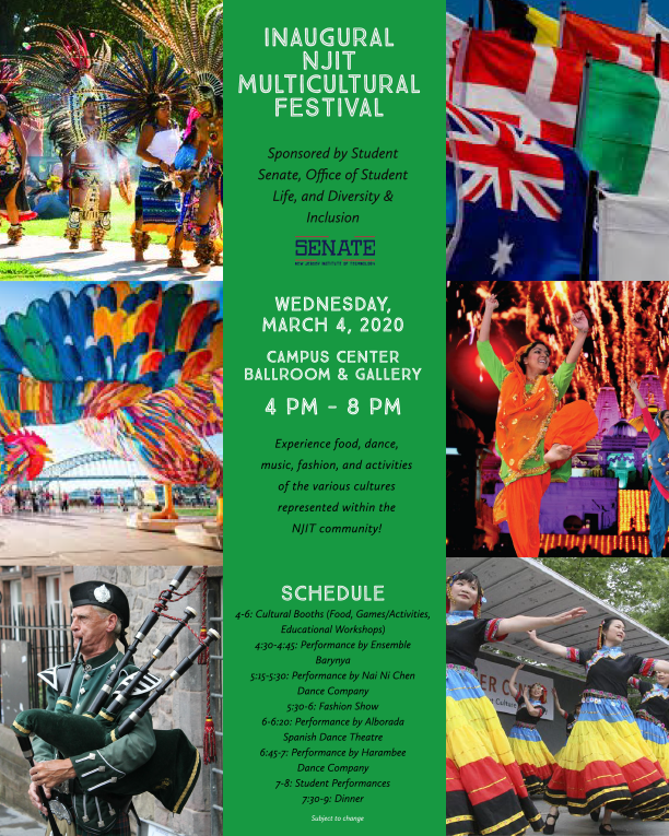 NJITStudentLife's tweet photo. Only 1 week to go until the #NJIT Multicultural Festival!  Get ready for awesome performances, delicious foods, fashion, games, activities, and music! https://t.co/YVqsKgCh0p