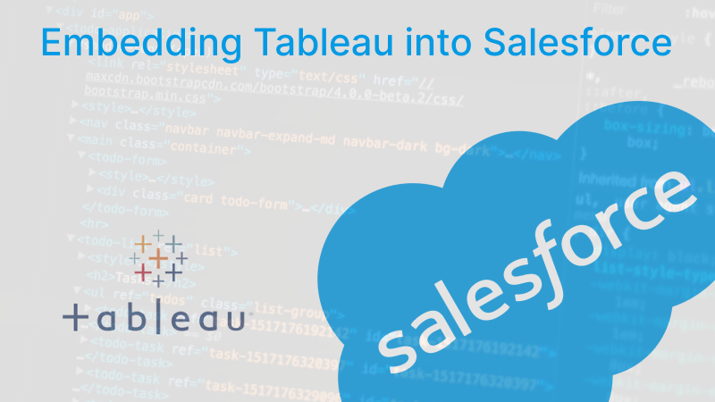 andre347_'s tweet photo. Hello @tableau and @salesforce 👋 as you two are now together I thought it was a good moment to explain and record how easy it is to integrate &amp; embed a #tableau dashboard into #salesforce - hardly any coding required 💻 see comments for the videos 👇 #datadev https://t.co/tBzeWjeCht