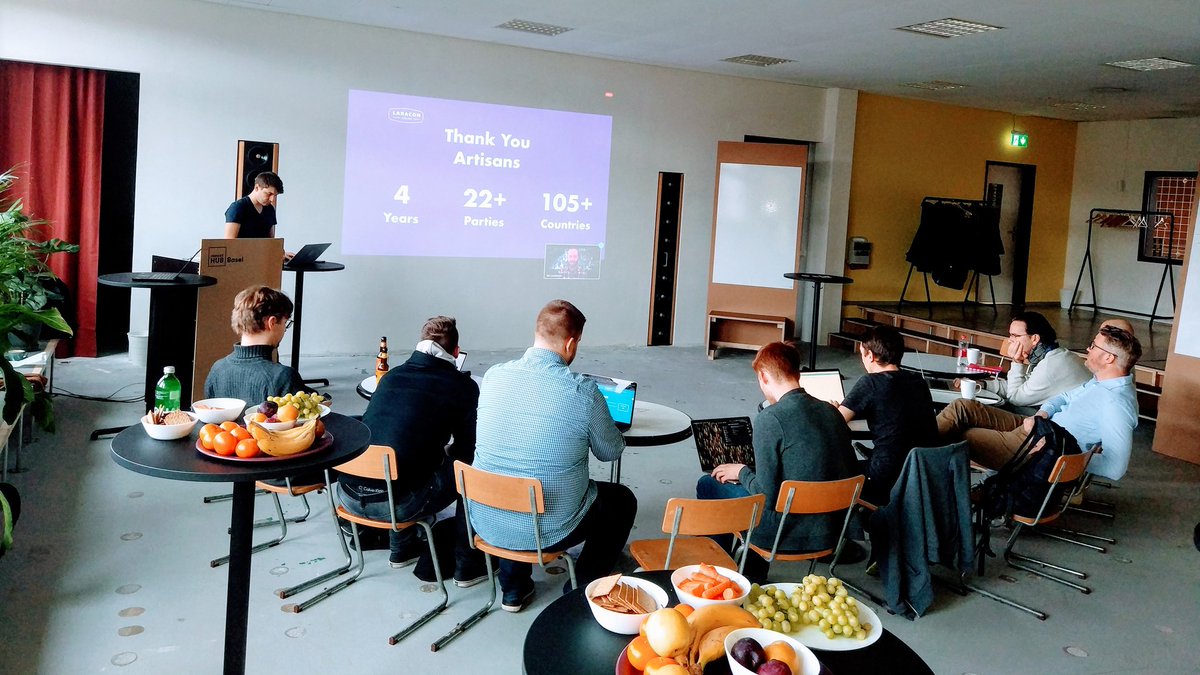ruslansteiger's tweet image. @LaraconOnline is starting 🤟
#LaraconOnline #Basel #LaravelBasel