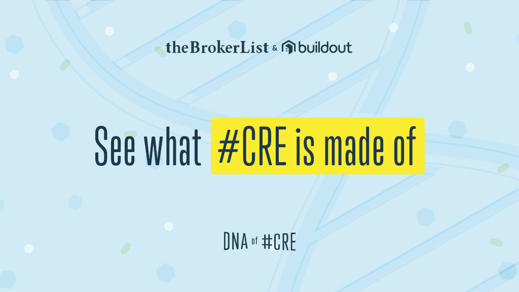 CRE_show's tweet image. #DNAofCRE is finally here! We are a proud #promopartner helping @BuildoutInc and @theBrokerList spread the word to CRE brokers and marketers—share your best practices today! ow.ly/K4fe50yvw3h