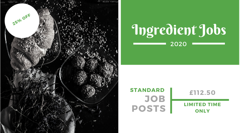 IngredientJobs's tweet photo. Did someone say 25% off?

Advertise for £112.50. Posting your jobs just got easier. Increasing your audience and getting a discount, what more could you want... You want applicants as well? No problem. We have got you covered. https://t.co/dZIWfrgwV6