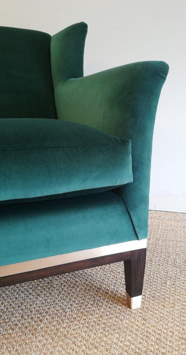 theoddchairco's tweet photo. On it's way to the Belgravia showroom is our handmade Kelly Armchair in a new look...#handmade #chairdesigns https://t.co/zo0WtIdu27
